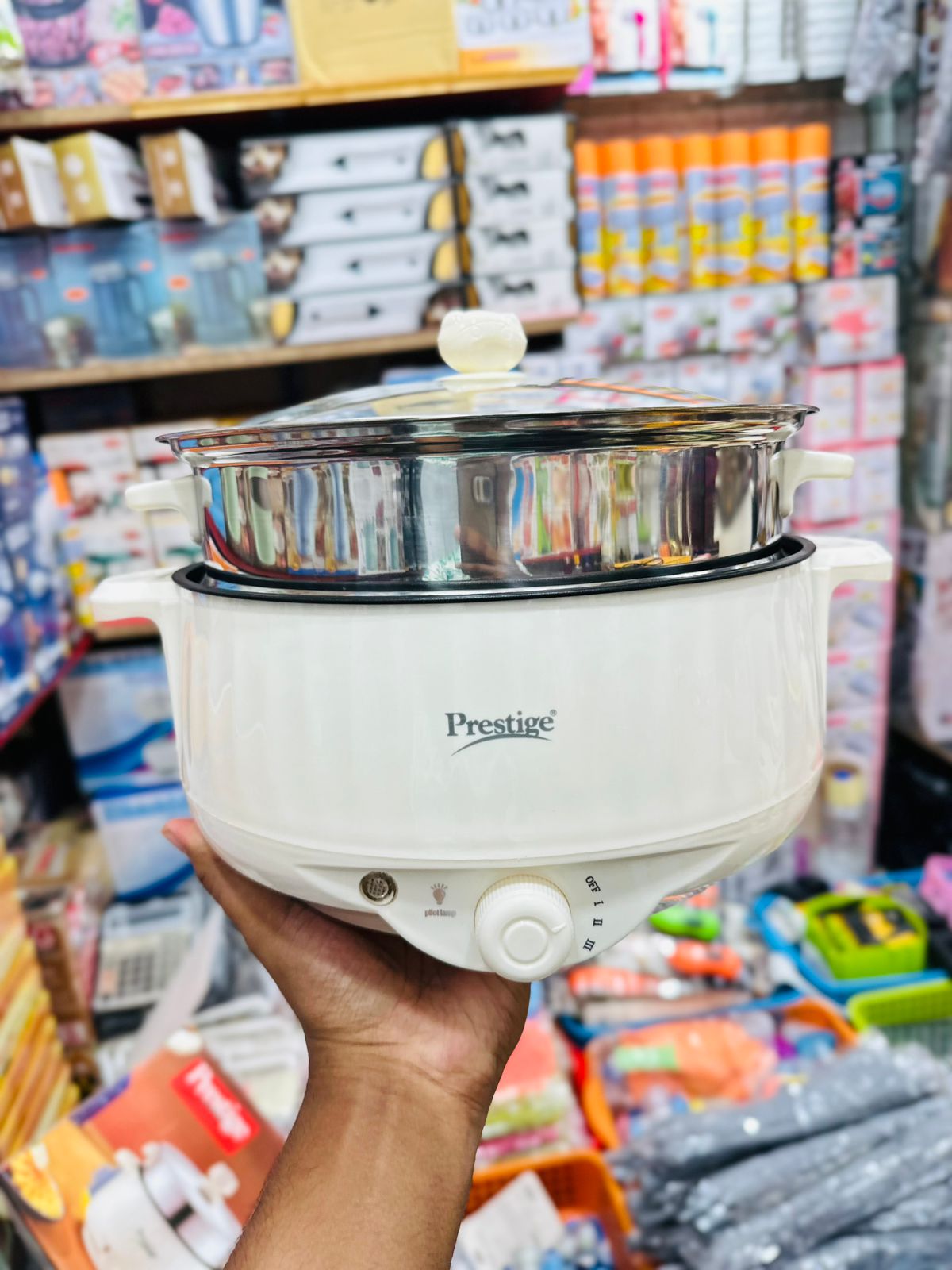 Prestige 5.2L Electric Cooking Pot
